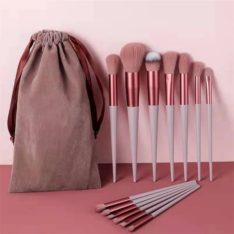 13Pcs  Makeup Brush Set Make Up Concealer Brush Blush Powder Brush Eye Shadow Highlighter Foundation Brush Cosmetic Beauty Tools