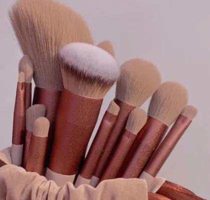 13Pcs  Makeup Brush Set Make Up Concealer Brush Blush Powder Brush Eye Shadow Highlighter Foundation Brush Cosmetic Beauty Tools