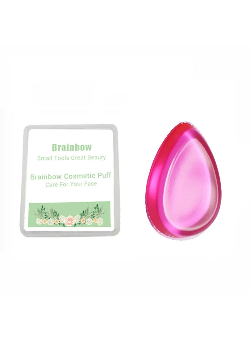 1pc Silicone Sponge Makeup 4 Color Blender Blending