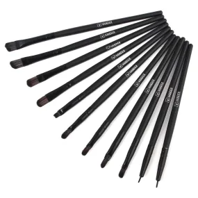 24pcs Professional Foundation Makeup Powder Concealer Blending Contour Eyebrow Blush Brushes Set