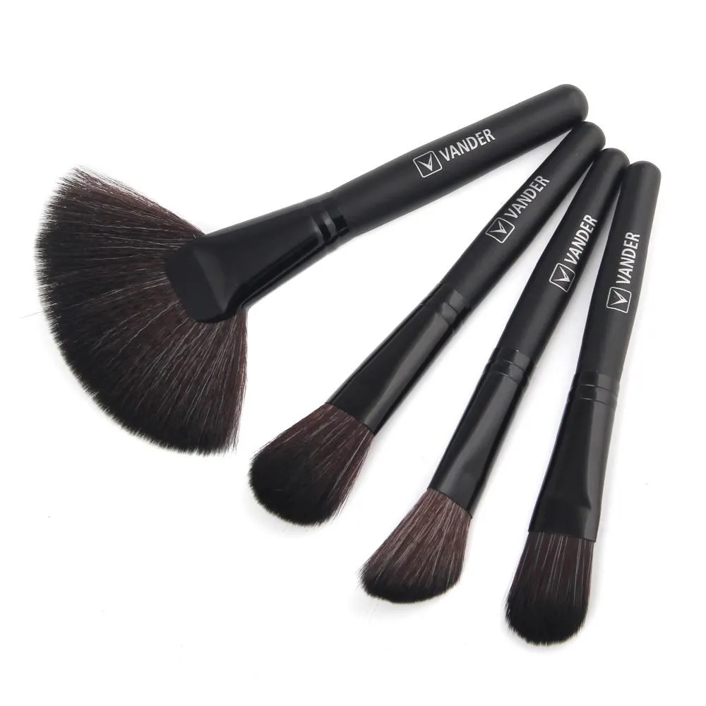 24pcs Professional Foundation Makeup Powder Concealer Blending Contour Eyebrow Blush Brushes Set