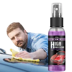 3 In 1 Quick High Protection Car Coating Spray Polish