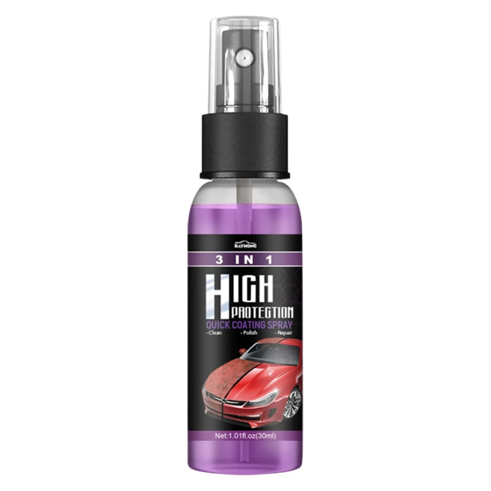 3 In 1 Quick High Protection Car Coating Spray Polish