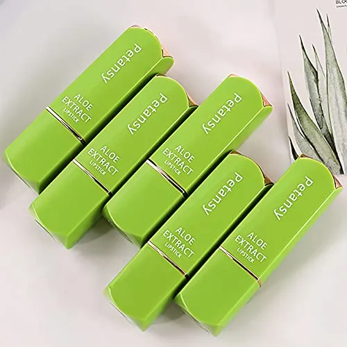 4 Colors Aloe Vera Long Lasting Moisturizing Jelly Temperature Change Lipstick