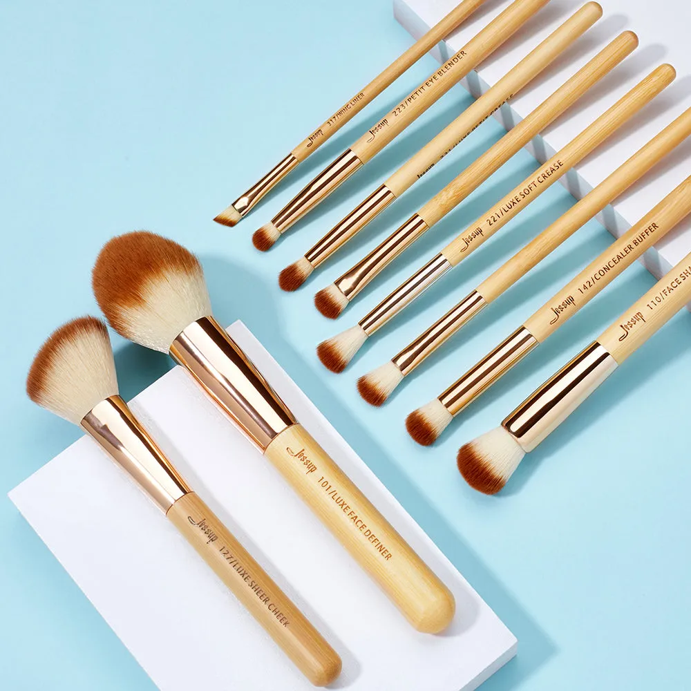 Bamboo Professional Brush Set 10 pcs T143