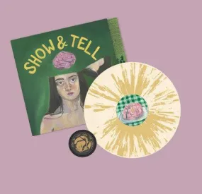 Bored at My Grandmas House- Show & Tell - Cream Colored Vinyl With Mustard Yellow Splatter