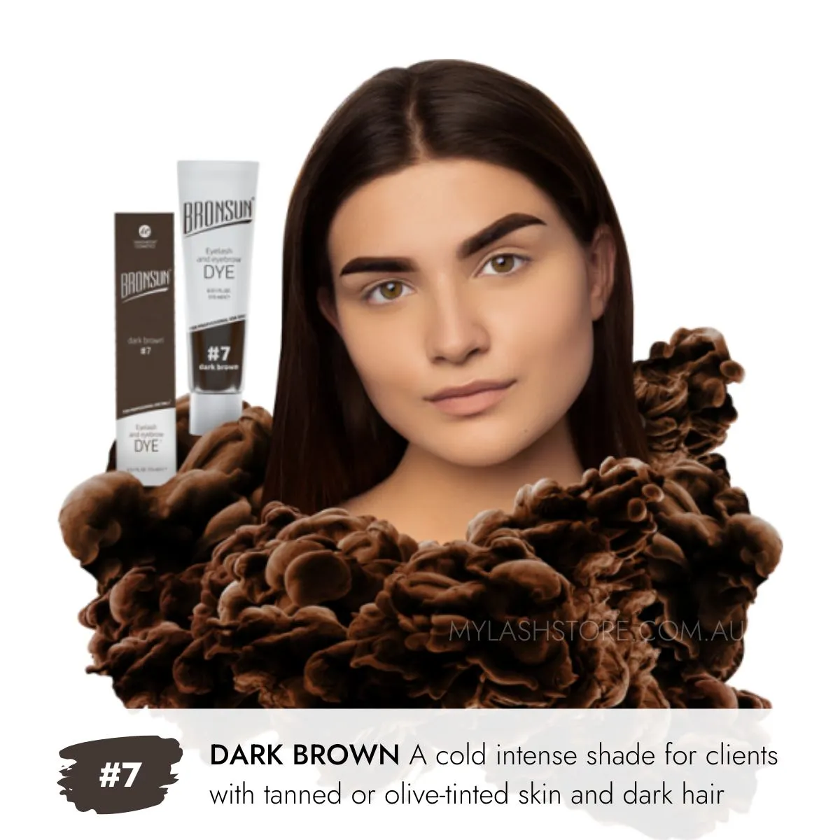 Bronsun Lash & Brow Trial Kit - Dark Brown