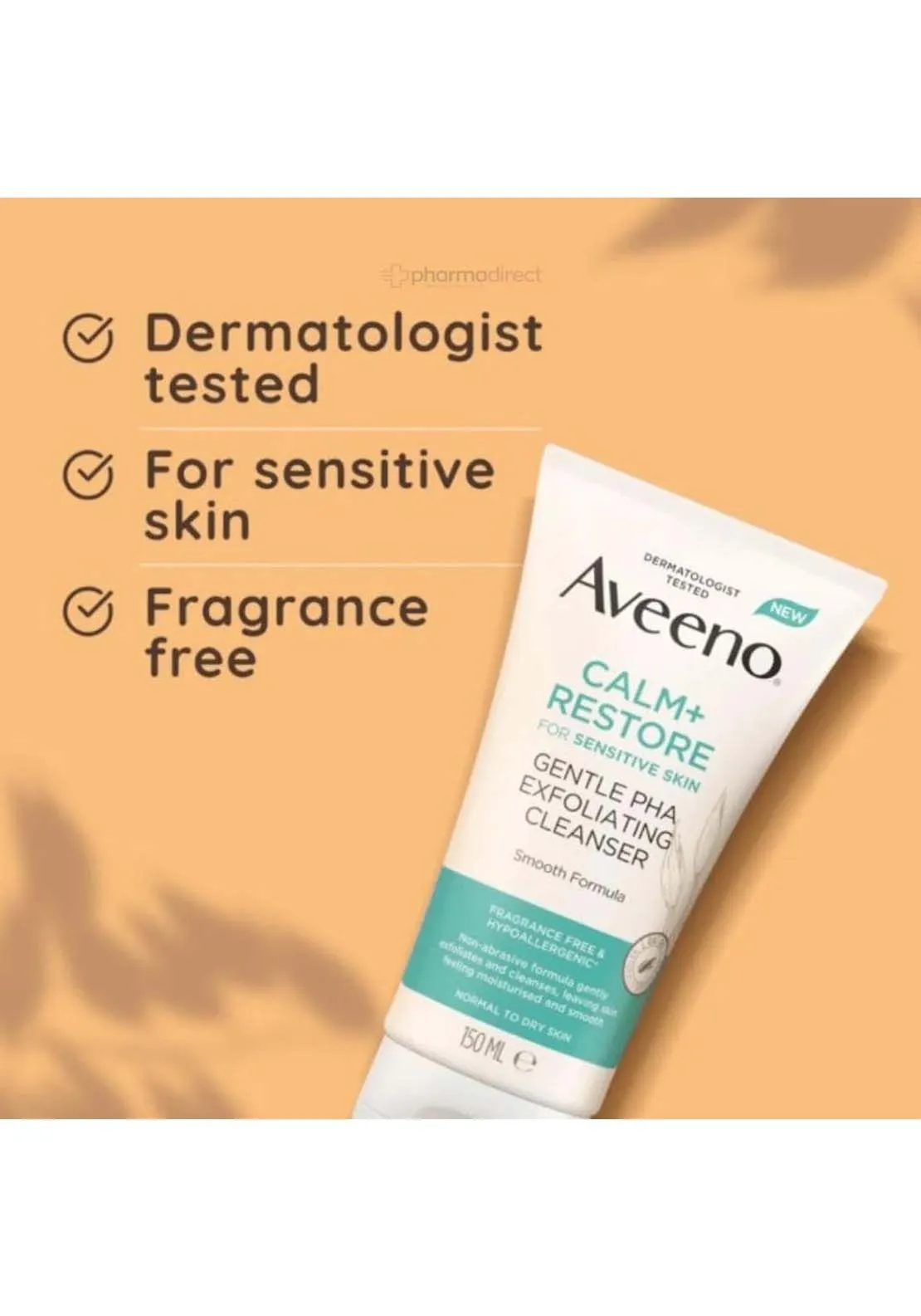 Calm And Restore Gentle Pha Exfoliating Cleanser 150ml