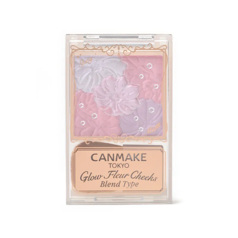 Canmake Glow Fleur Cheeks (Blend Type) B03 Lavender Dream