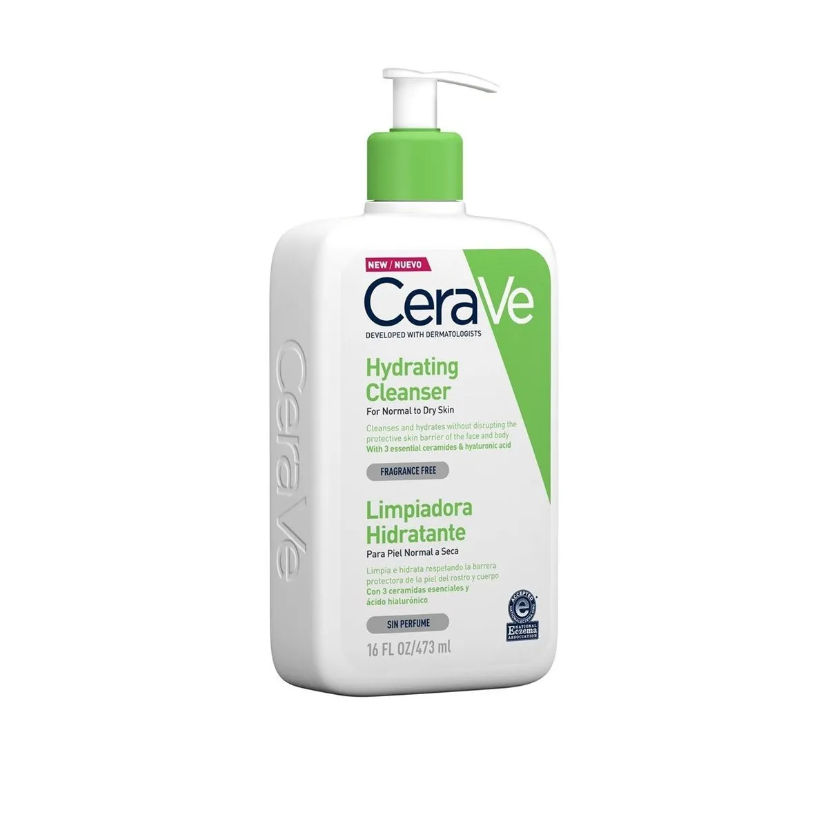Cerave Hydrating Facial Cleanser For Normal To Dry Skin