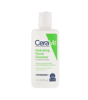 Cerave Hydrating Facial Cleanser For Normal To Dry Skin