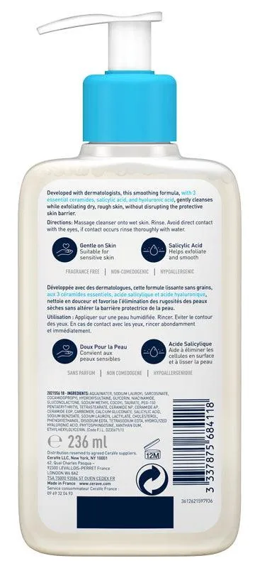 CeraVe - Sa Smoothing Cleanser - 236ml