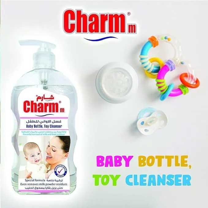 Charmm Baby Bottle, Toy Cleanser 2X650ML