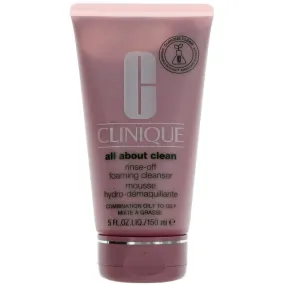 Clinique Women's Foaming Cleanser Mousse - All About Clean Rinse-Off Cream, 5 oz