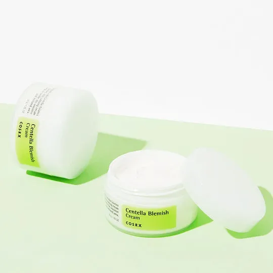 COSRX Salicylic Acid Daily Gentle Cleanser, 150ml    Centella Blemish Cream, 30g SET