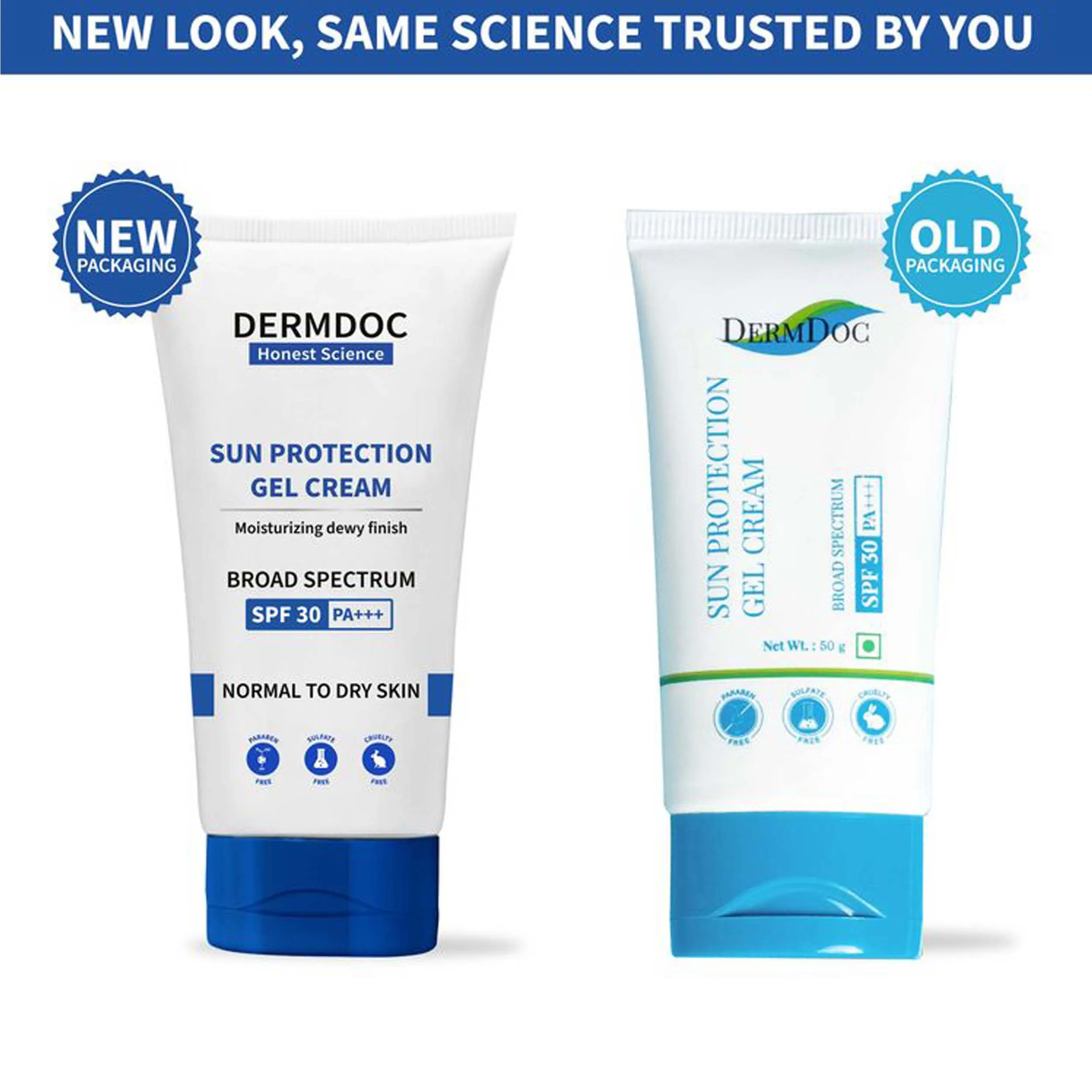 DermDoc UVA & UVB Broad Spectrum Sun Protection Gel Cream with SPF 30 & PA    | body lotion with spf | spf | moisturizing with spf | sunscreen | sunscreen for dry skin | sunscreen gel | day cream with spf | spf body lotion | sunscreen spf 30