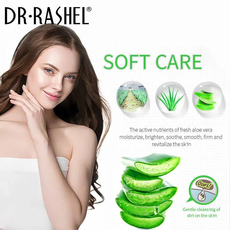 Dr.Rashel 2 PC Set Aloe Vera Face Serum & Facial Cleanser DRL- 1535- 1633