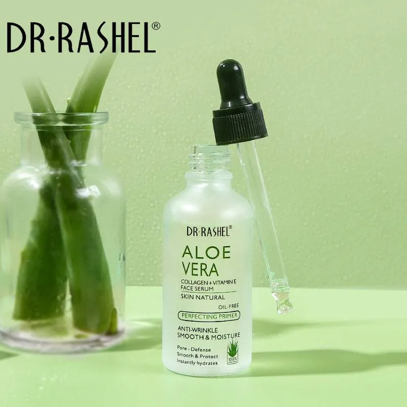 Dr.Rashel 2 PC Set Aloe Vera Face Serum & Facial Cleanser DRL- 1535- 1633