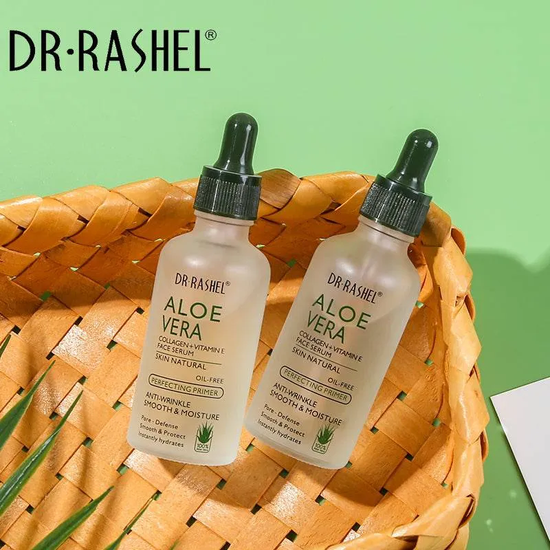 Dr.Rashel 2 PC Set Aloe Vera Face Serum & Facial Cleanser DRL- 1535- 1633