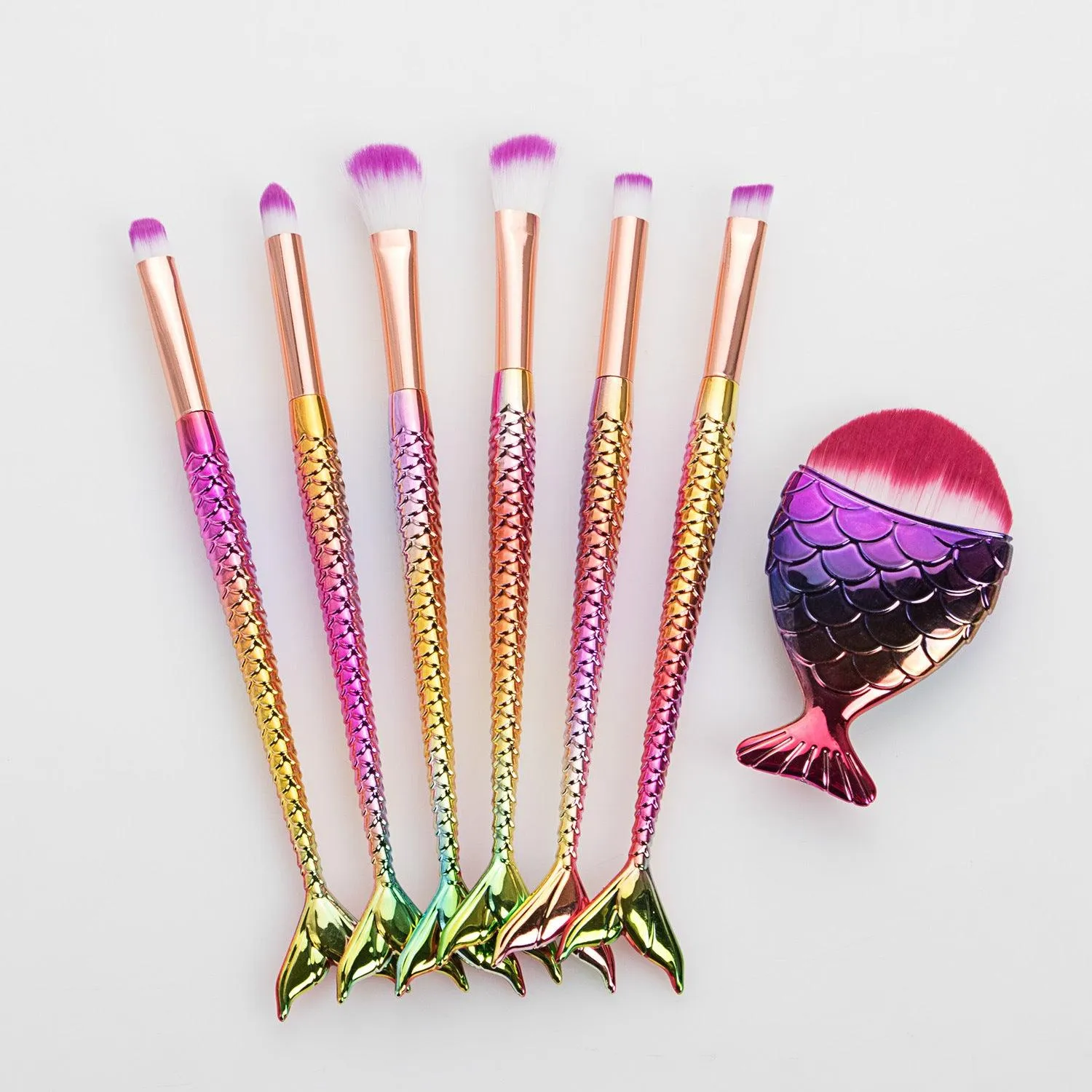 FEIYAN Mermaid Makeup Brush Set