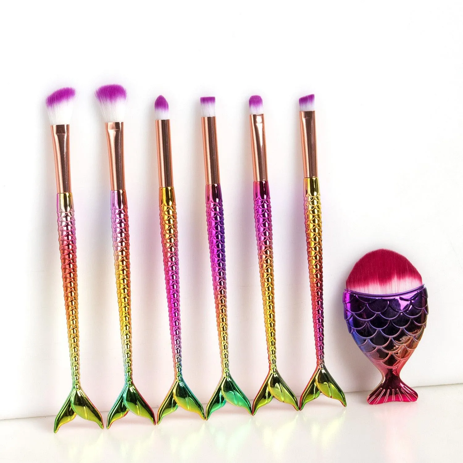 FEIYAN Mermaid Makeup Brush Set