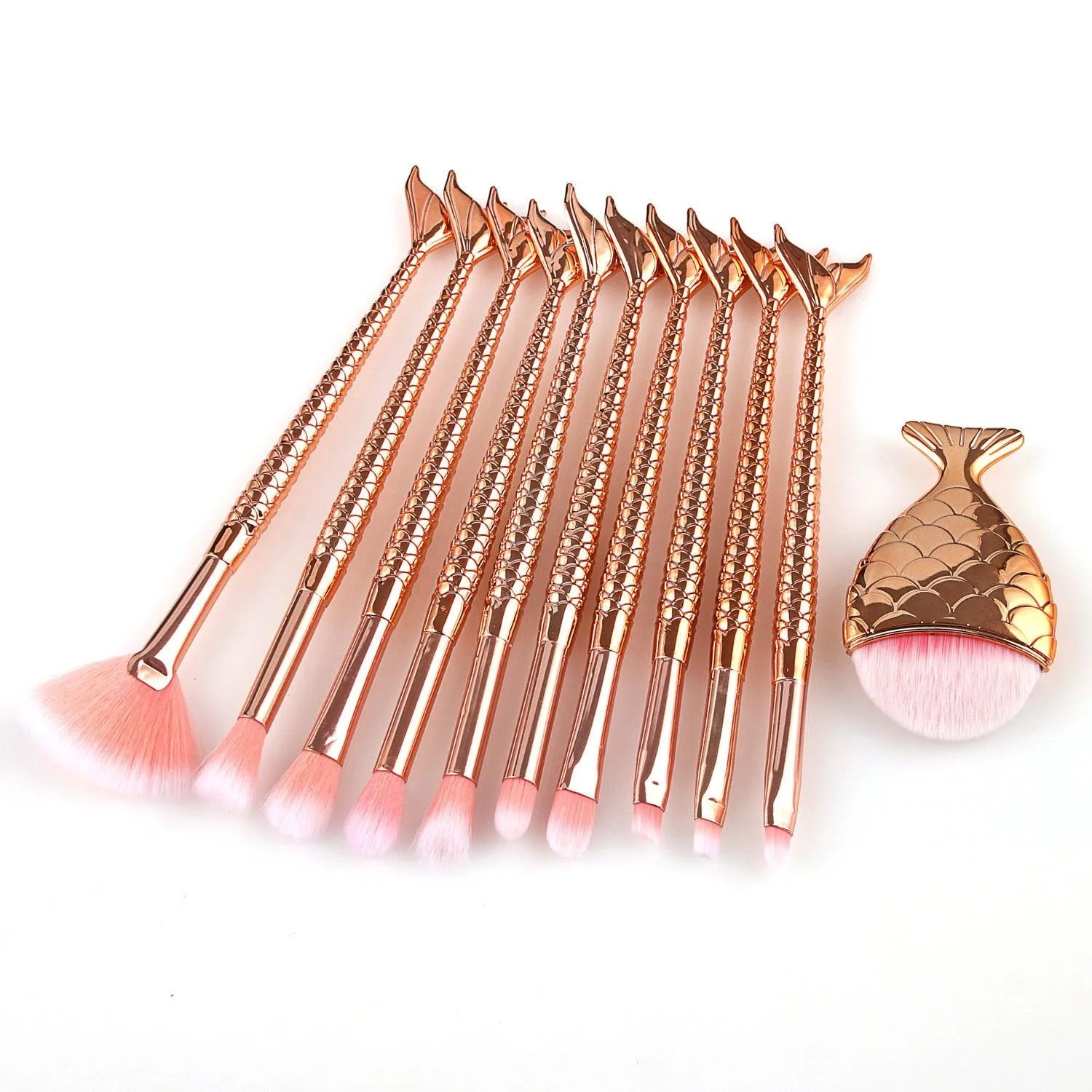 FEIYAN Mermaid Makeup Brush Set