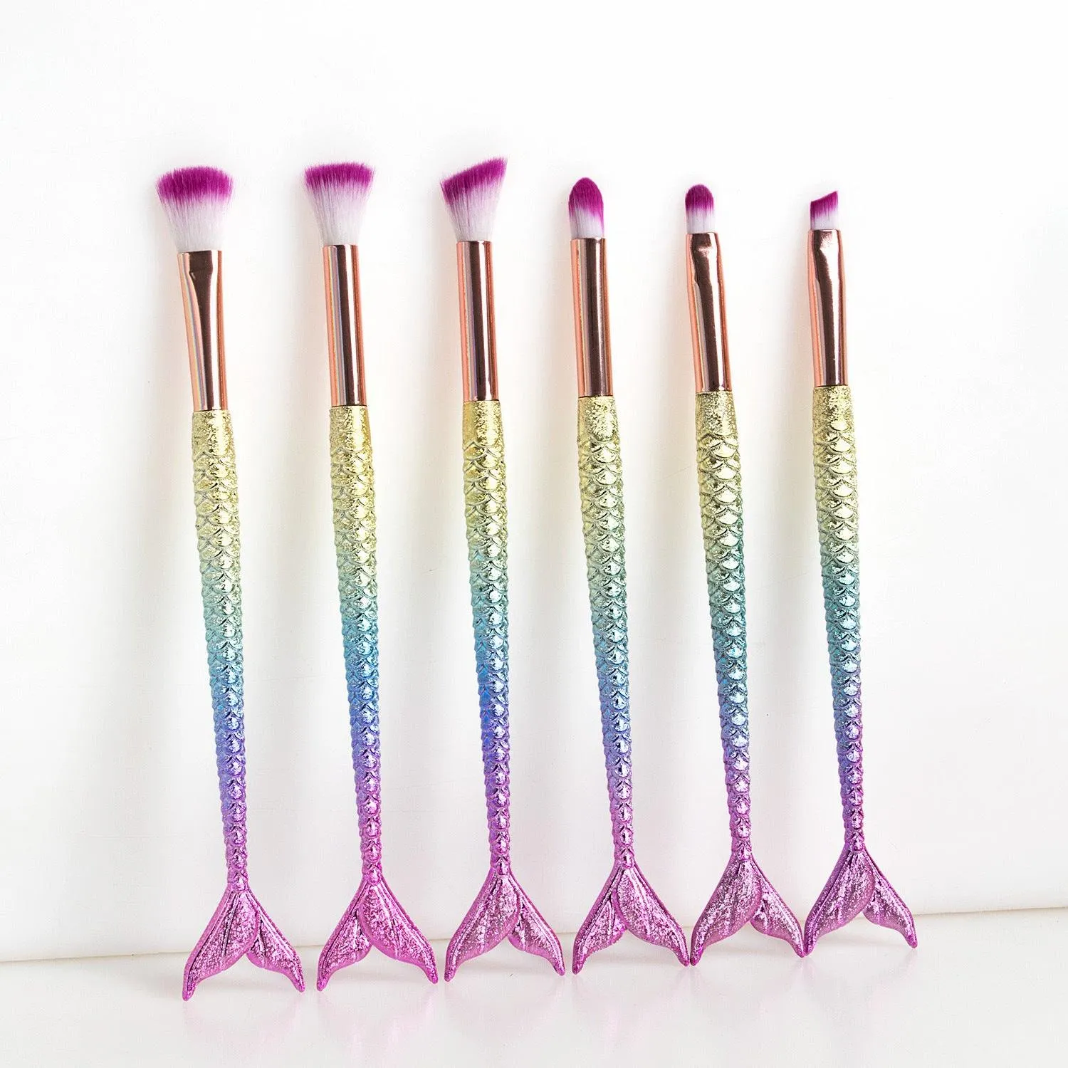 FEIYAN Mermaid Makeup Brush Set