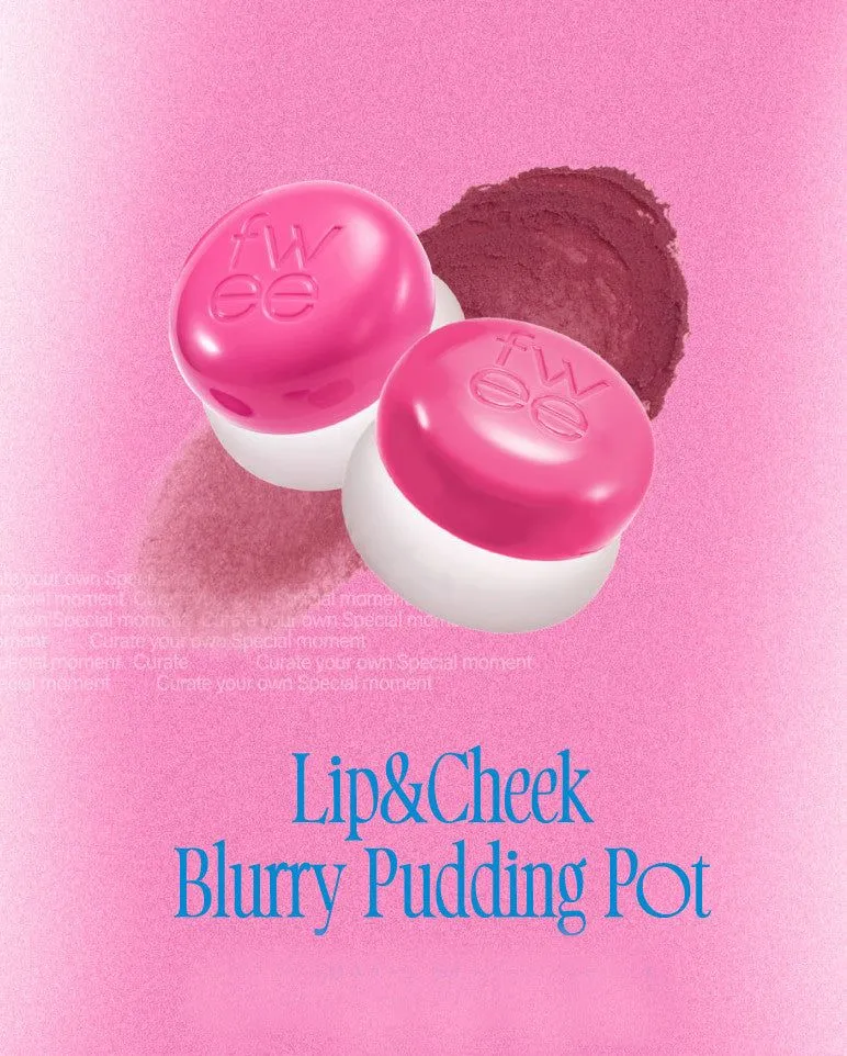 fwee Lip & Cheek Blurry Pudding Pot 5g