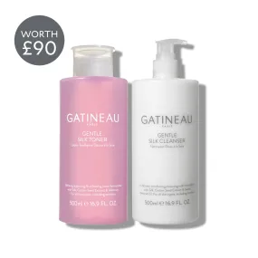 Gentle Silk Cleanser and Toner Duo