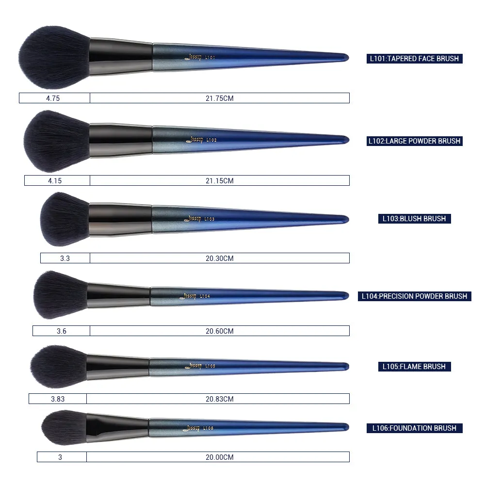 Gift Set Luxury 18 Pcs Makeup Brushes with Bag T263 CB005