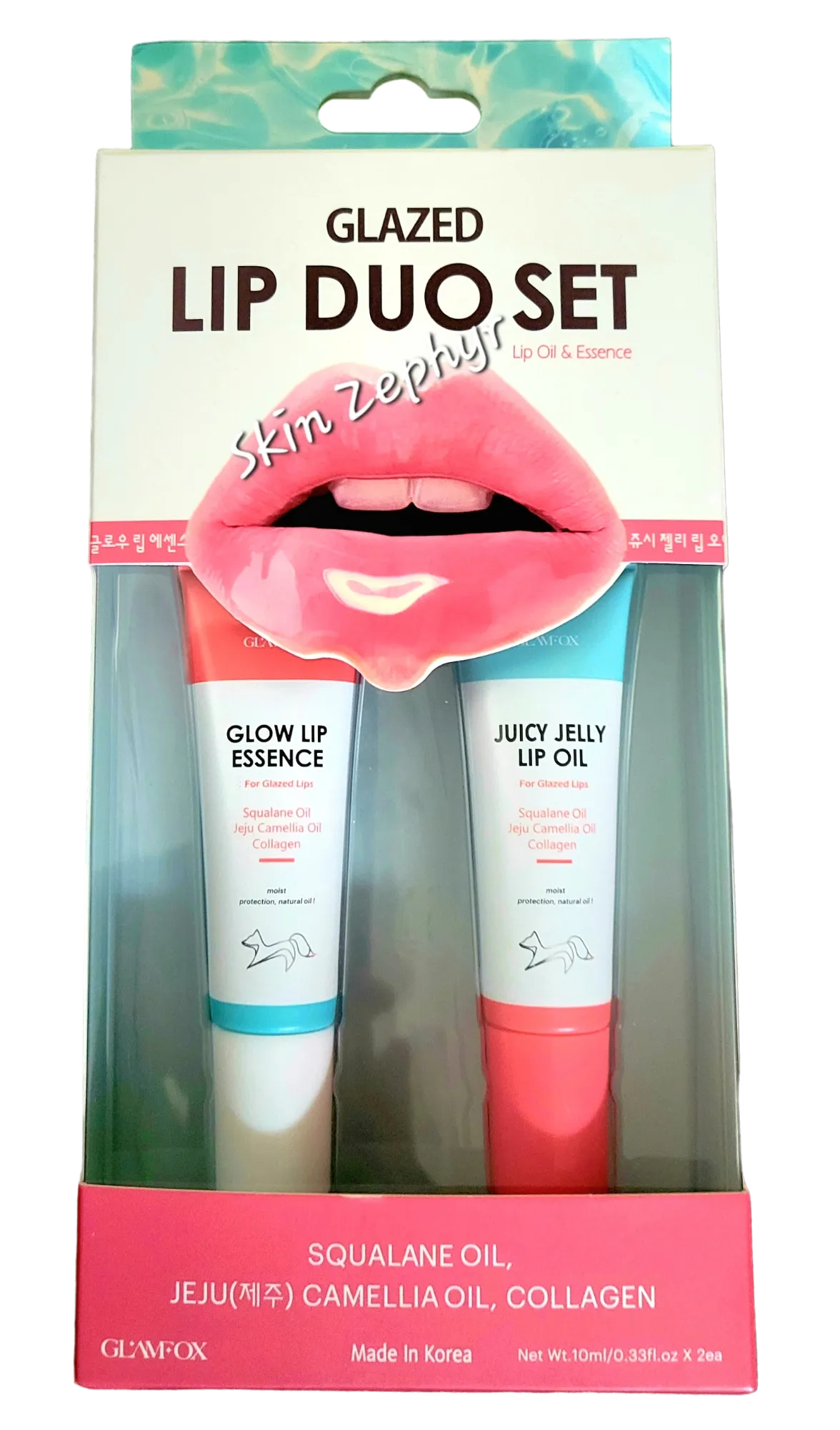 Glamfox Glazed Lip Duo Set
