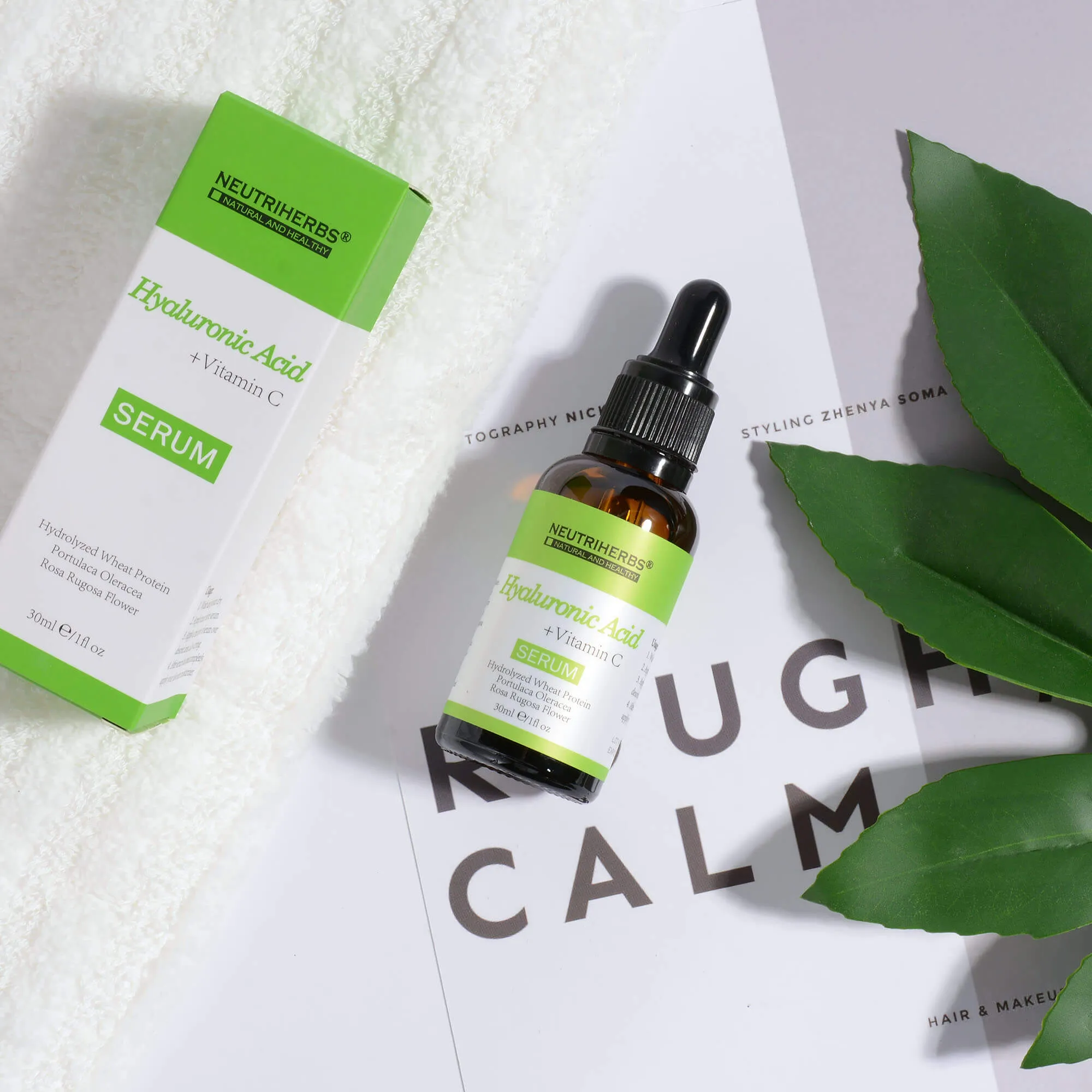 Hyaluronic Acid & Vitamin C Serum Combo For Dull and Dehydrated Skin