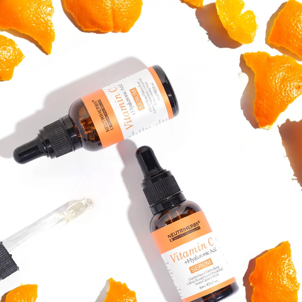Hyaluronic Acid & Vitamin C Serum Combo For Dull and Dehydrated Skin