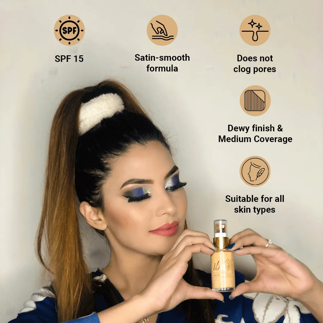 Iba Pure Skin Liquid Foundation-Golden Beige