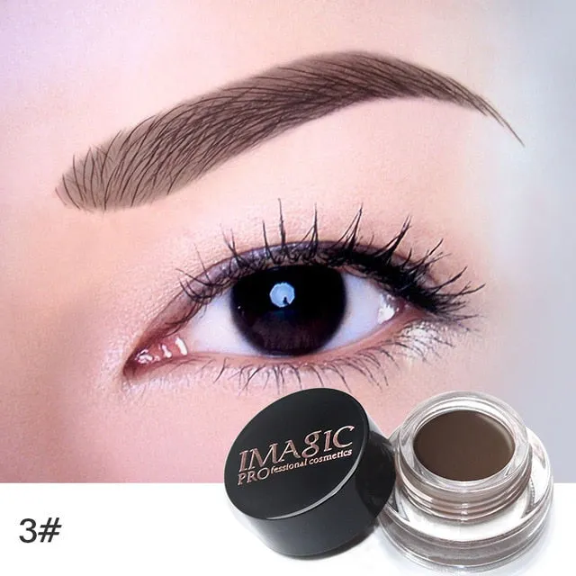 IMAGIC New Arrivals Professional Eyebrow Gel High Brow Tint Makeup Eyebrow Brown Eyebrow Gel With Brow Brush Tools