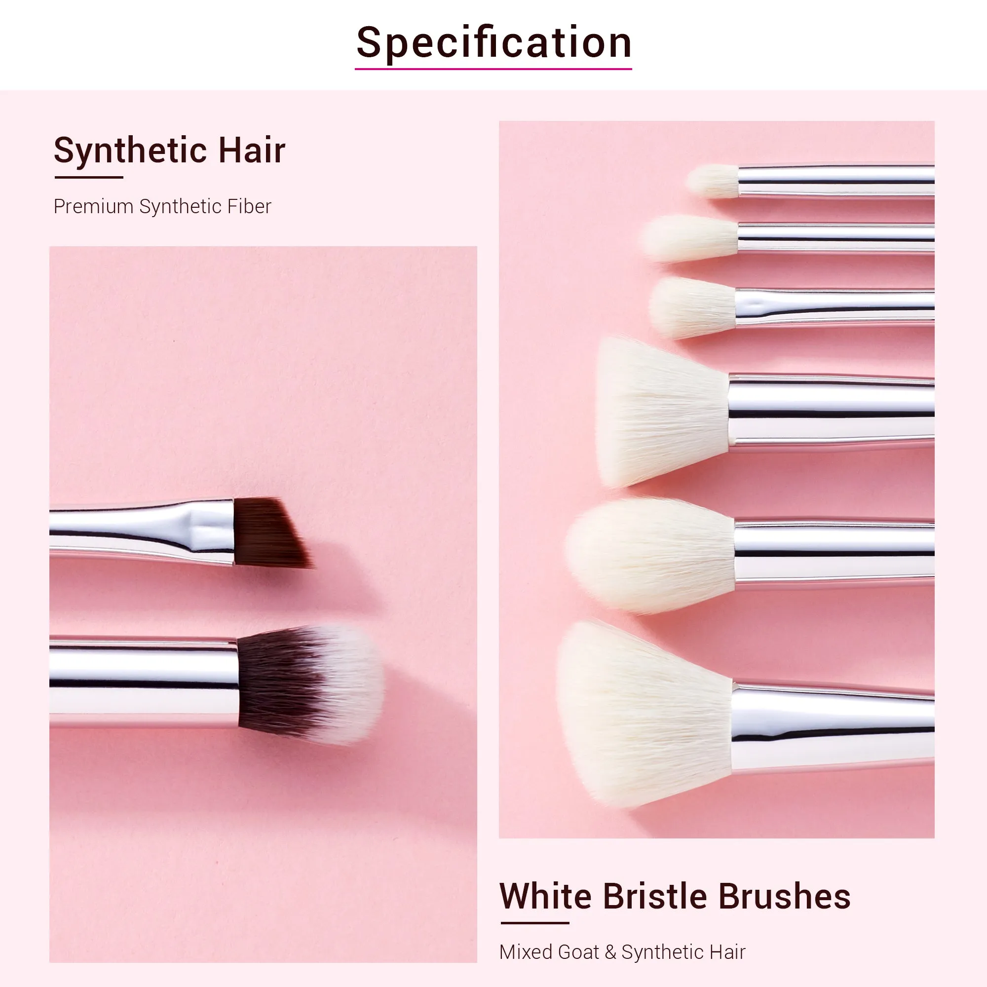 Individual 8Pcs Makeup Brush Kit T178
