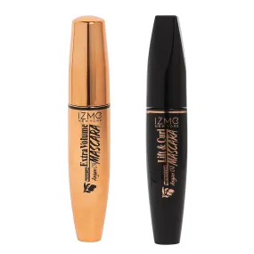 IZME Argan Oil Mascara, Volumizing & Lift   Curl, 2-Pack