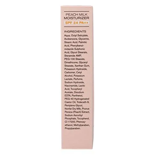 Lakme Peach Milk Moisturizer SPF 24 PA Sunscreen Lotion, 120ml