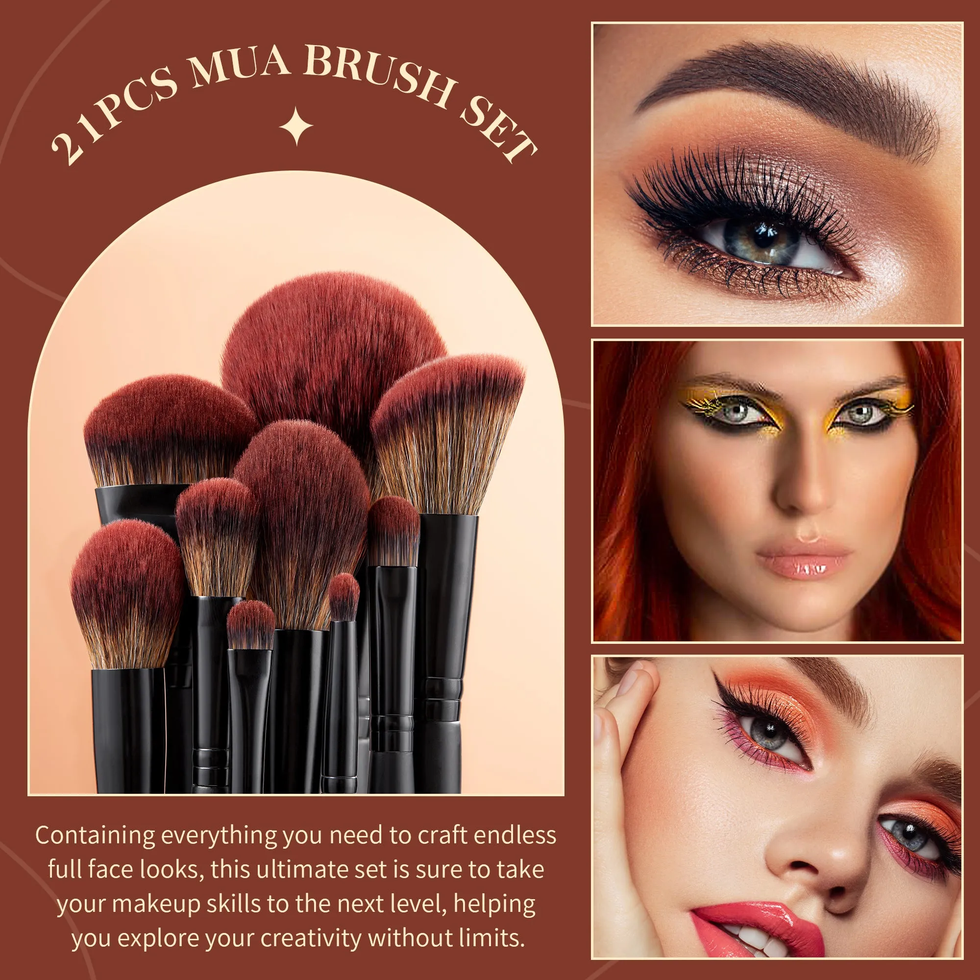 Makeup Lover Makeup Brush Collection (Phantom Black)