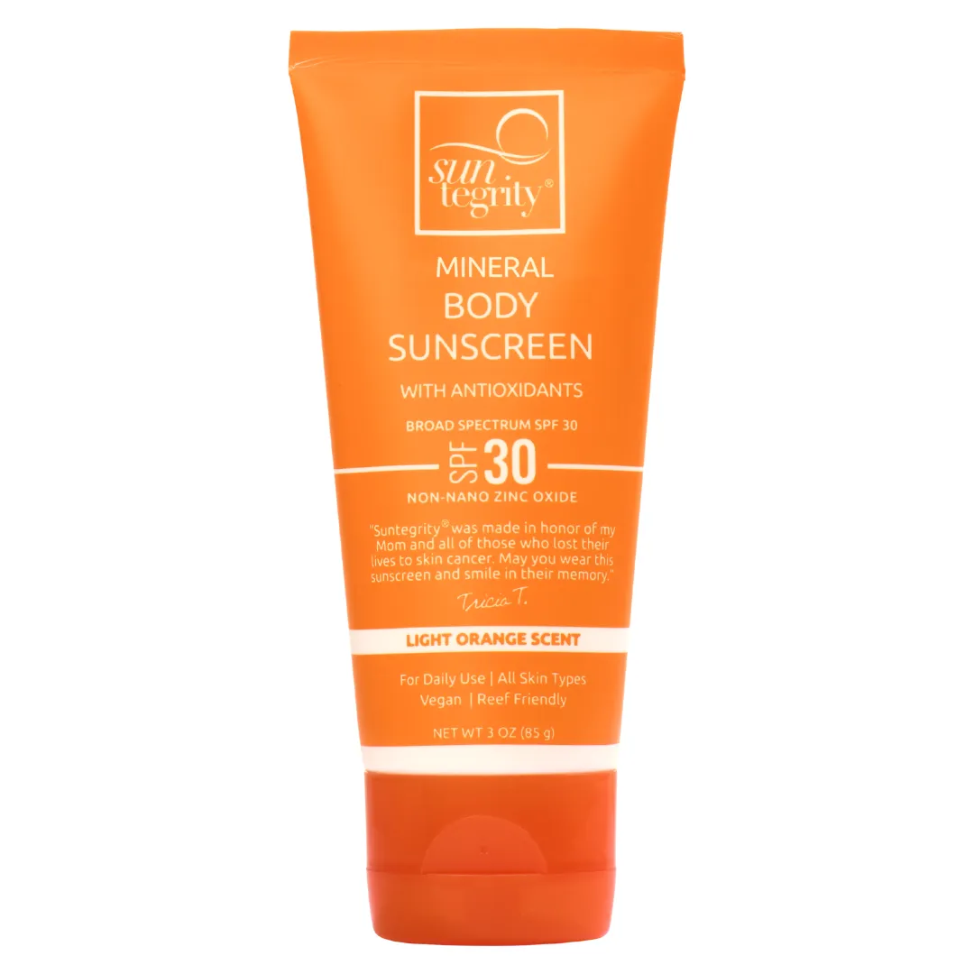 Mineral Body Sunscreen SPF 30.