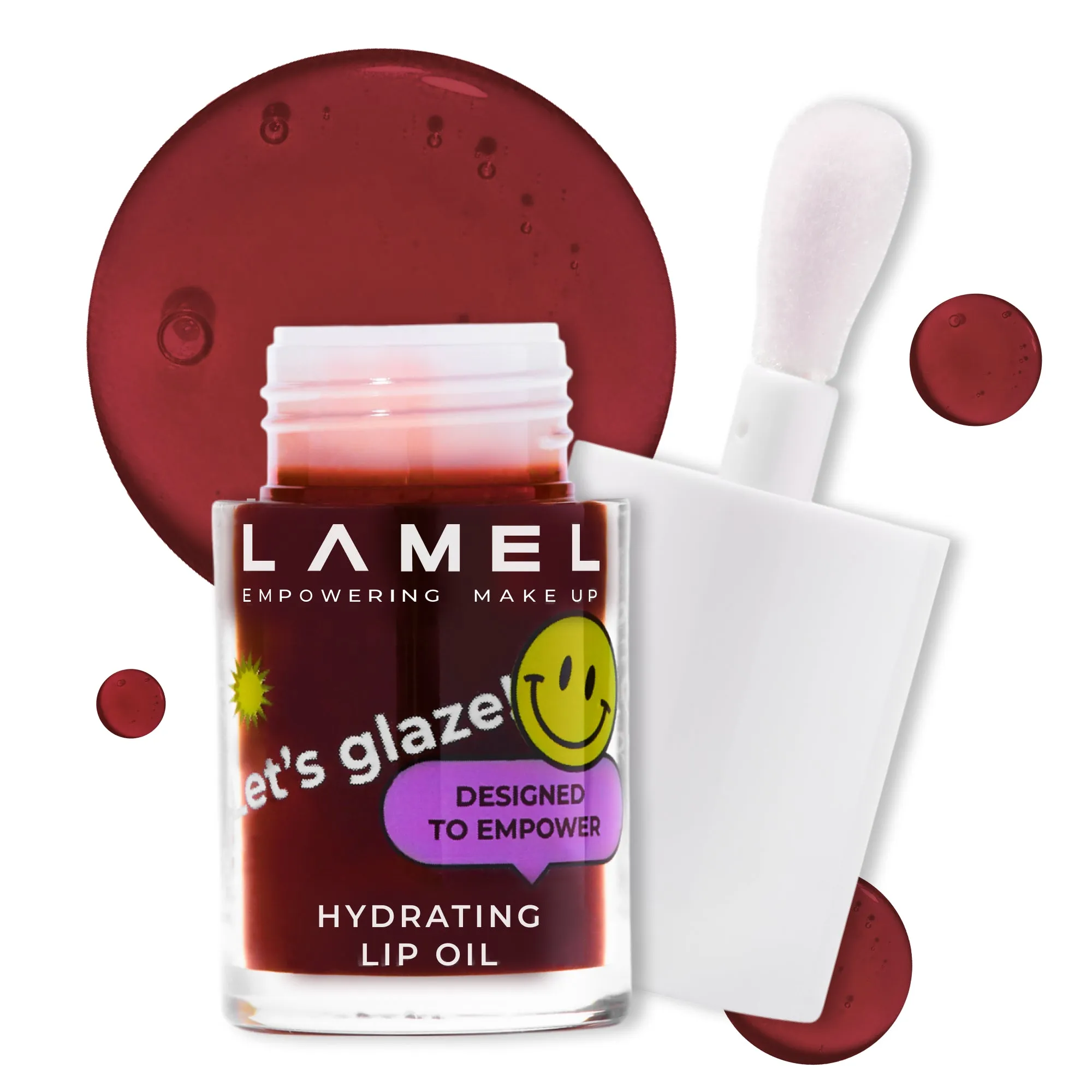 Moisturizing lip oil LET'S GLAZE