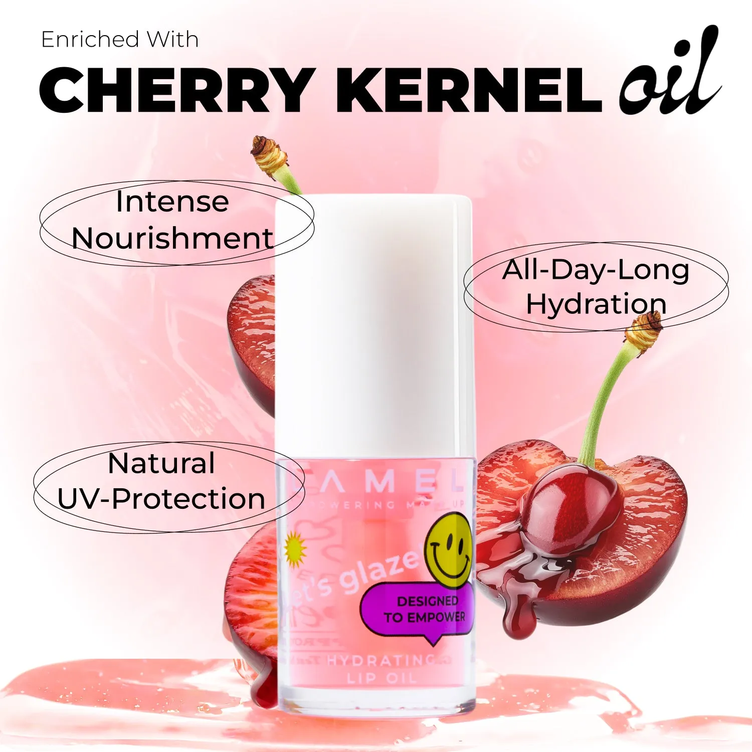 Moisturizing lip oil LET'S GLAZE