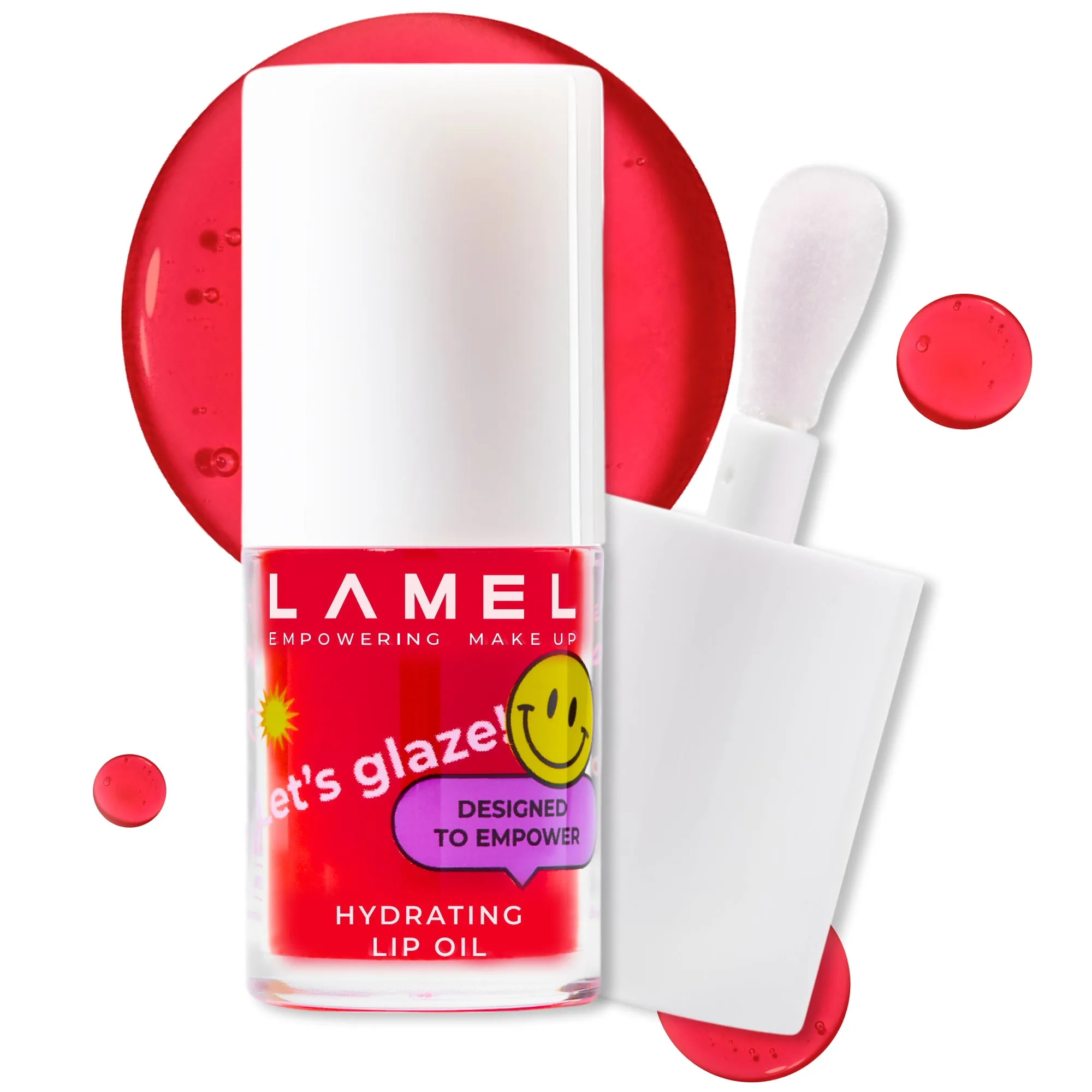 Moisturizing lip oil LET'S GLAZE