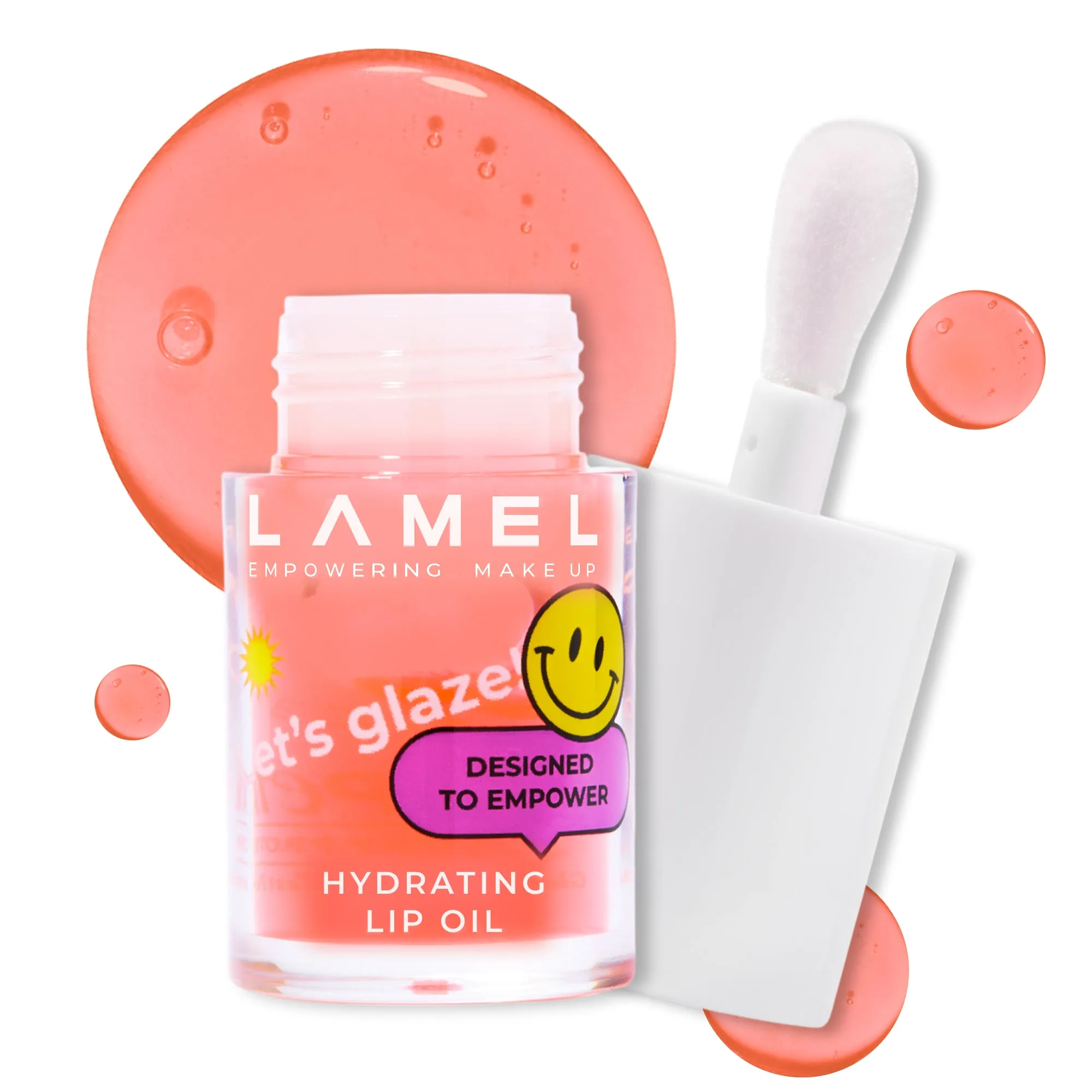 Moisturizing lip oil LET'S GLAZE