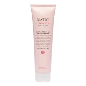Natio Rosewater Hydration Gentle Cream-Gel Face Cleanser 100ml