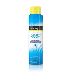 Neutrogena Cool Dry Sport Sunscreen Spray SPF 70