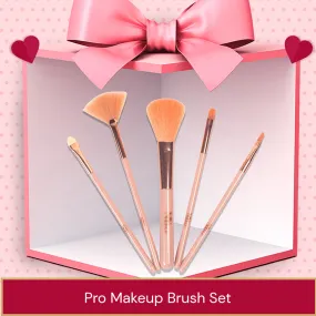 NY Bae Pro Makeup Brush Set | Makeup Tools | Eyeshadow Blending Brush | Eyeshadow Flat Brush | Powder Brush | Blush Brush | Highlighter Brush | Fan Brush | Lip Brush | Soft