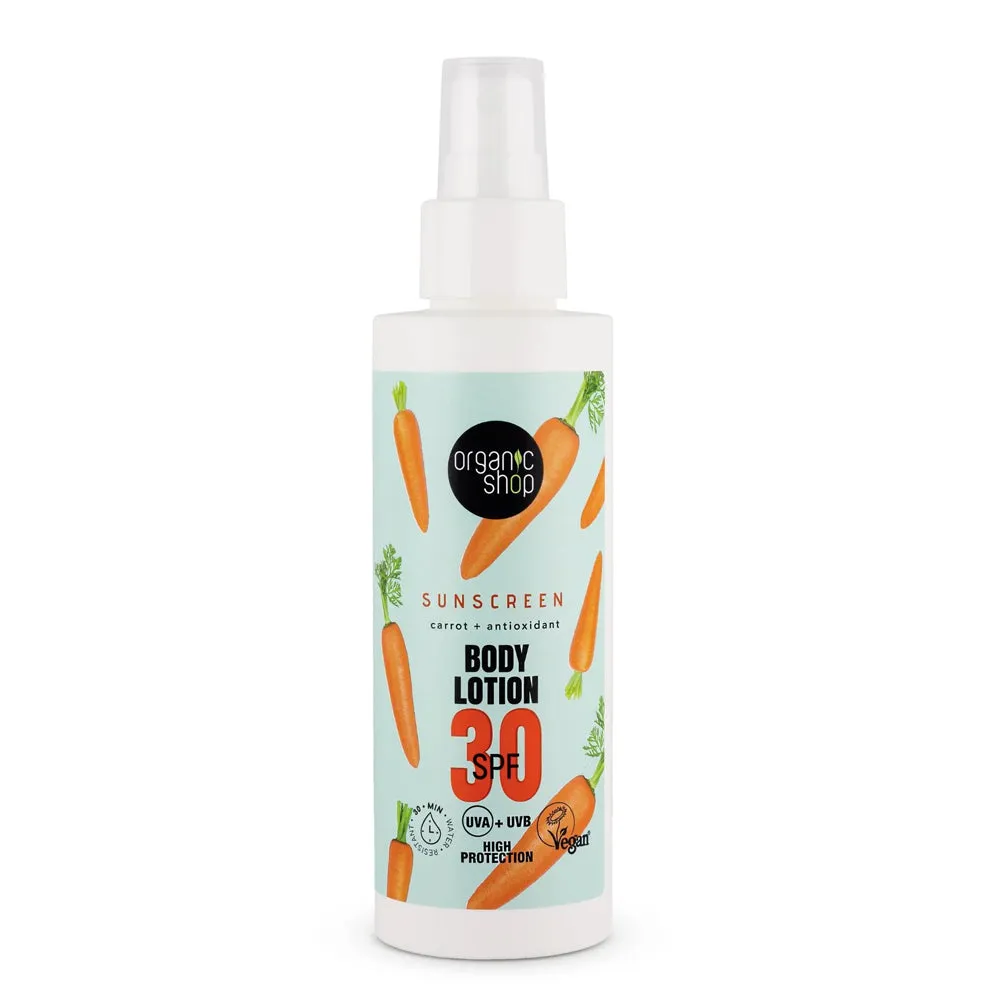 Organic Shop Sunscreen Body Lotion SPF30
