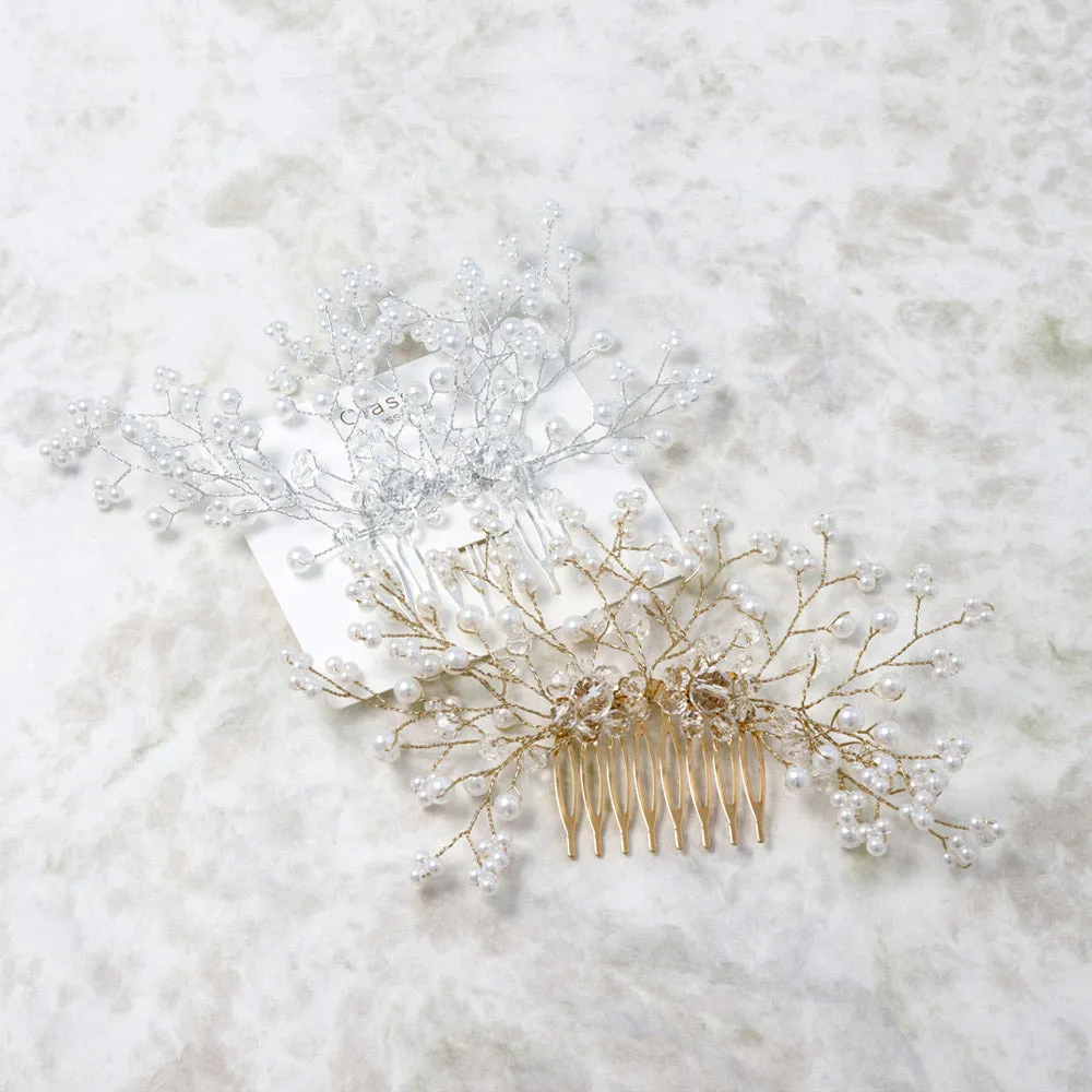 Pearly Spray Hair Comb