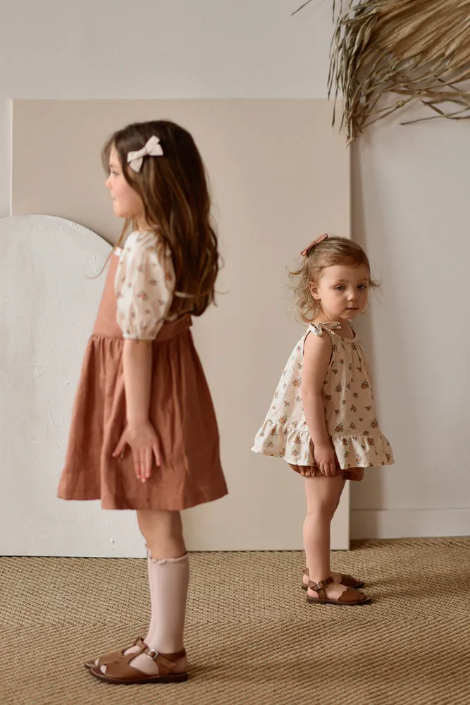 Peplum Top with Straps - Adele